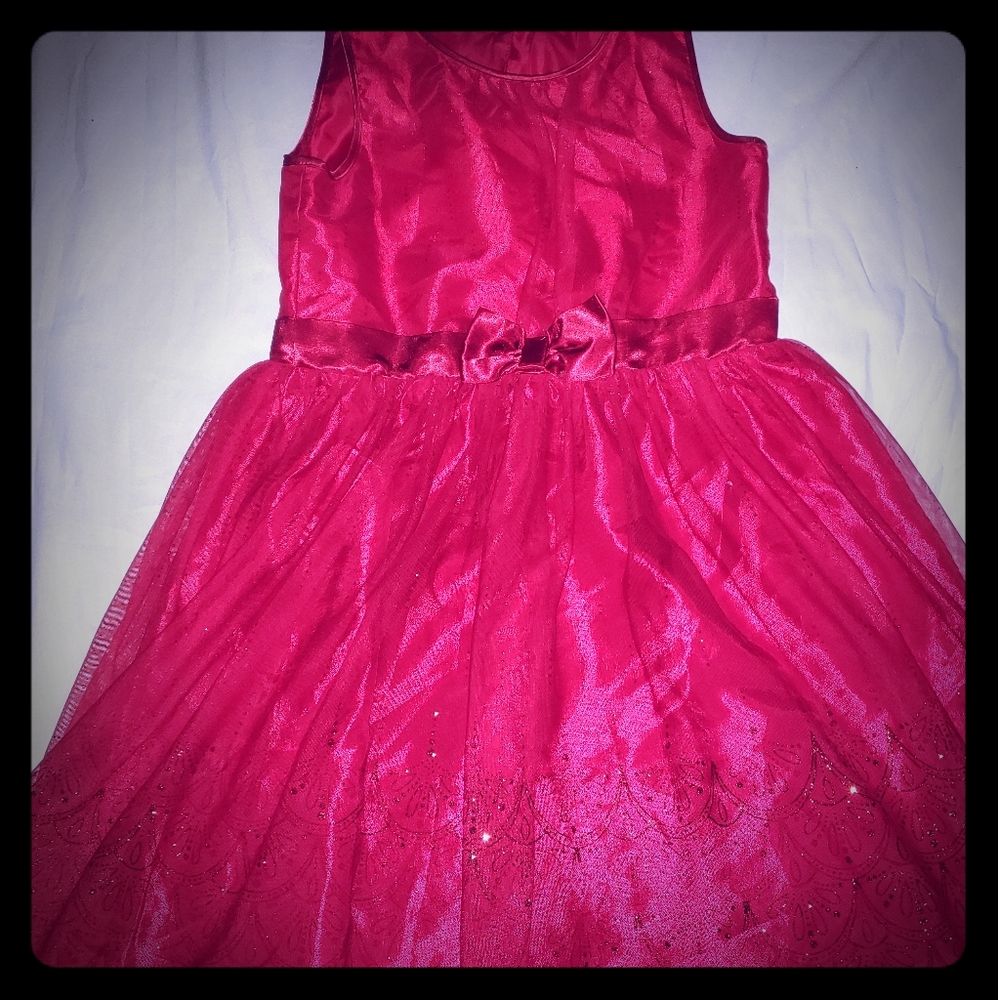 Fancy red dress